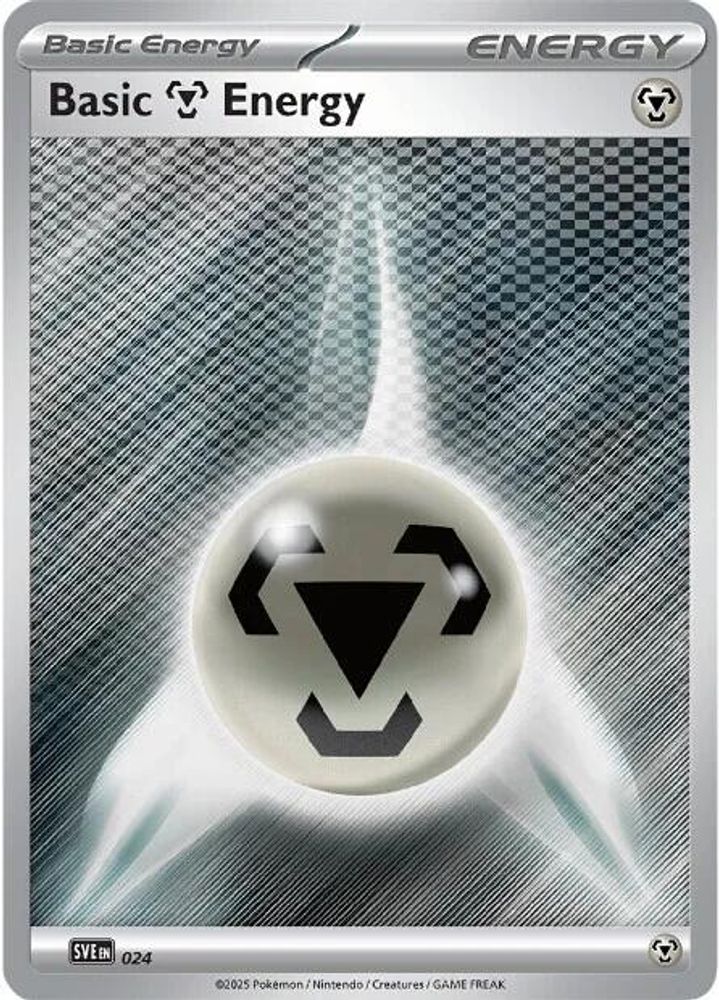 Basic Metal Energy - 024 (#024) (SVE: Scarlet & Violet Energies) Near Mint Reverse Holofoil