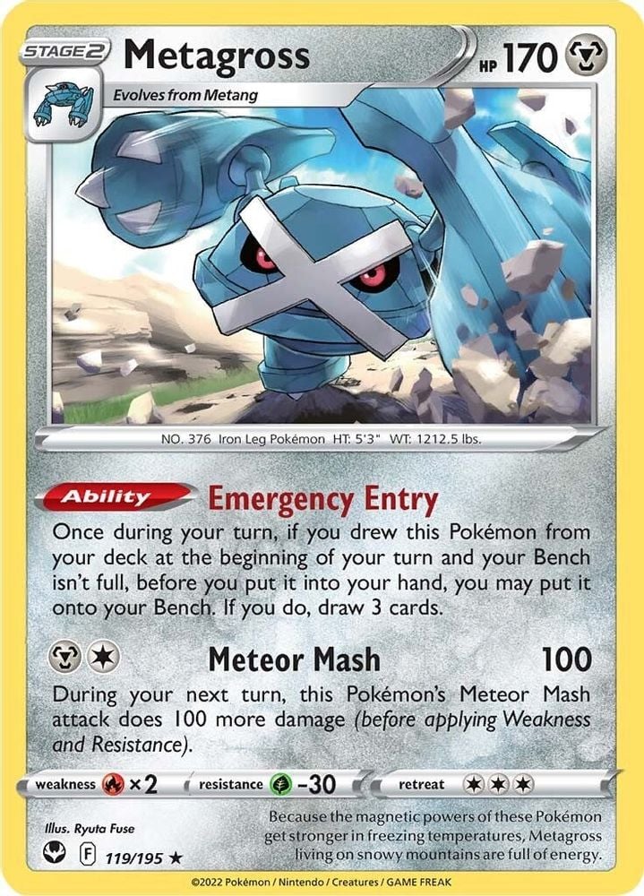Metagross (#119/195) (SWSH12: Silver Tempest)