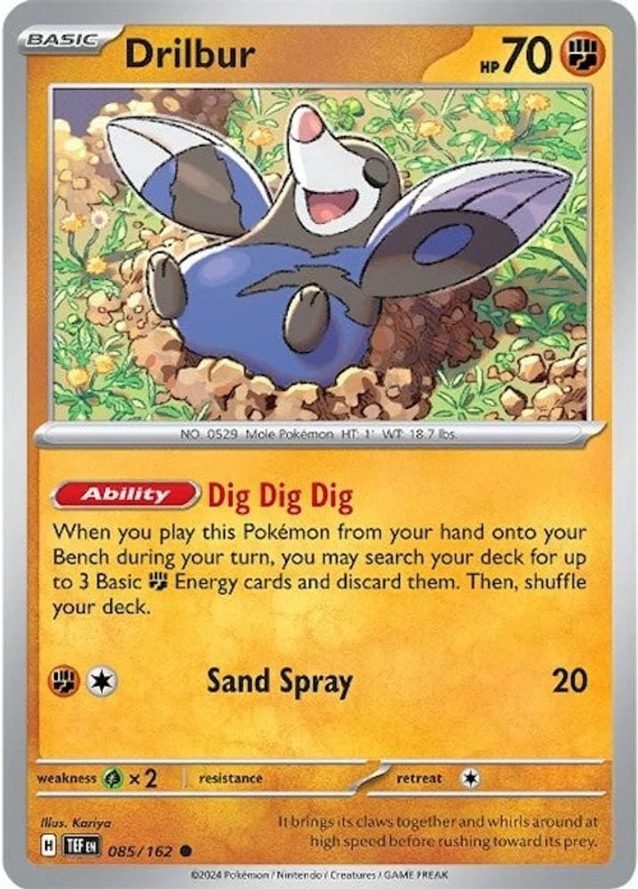 Drilbur (#085/162) (SV05: Temporal Forces)