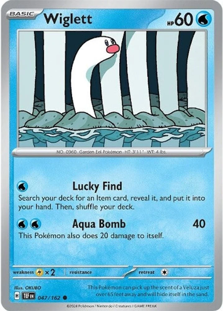 Wiglett (#047/162) (SV05: Temporal Forces) Near Mint Reverse Holofoil