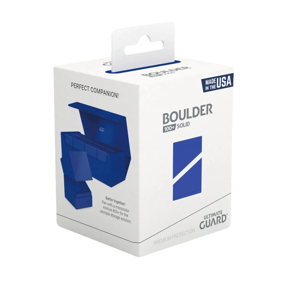 Ultimate Guard Solid Boulder 100+: Blue
