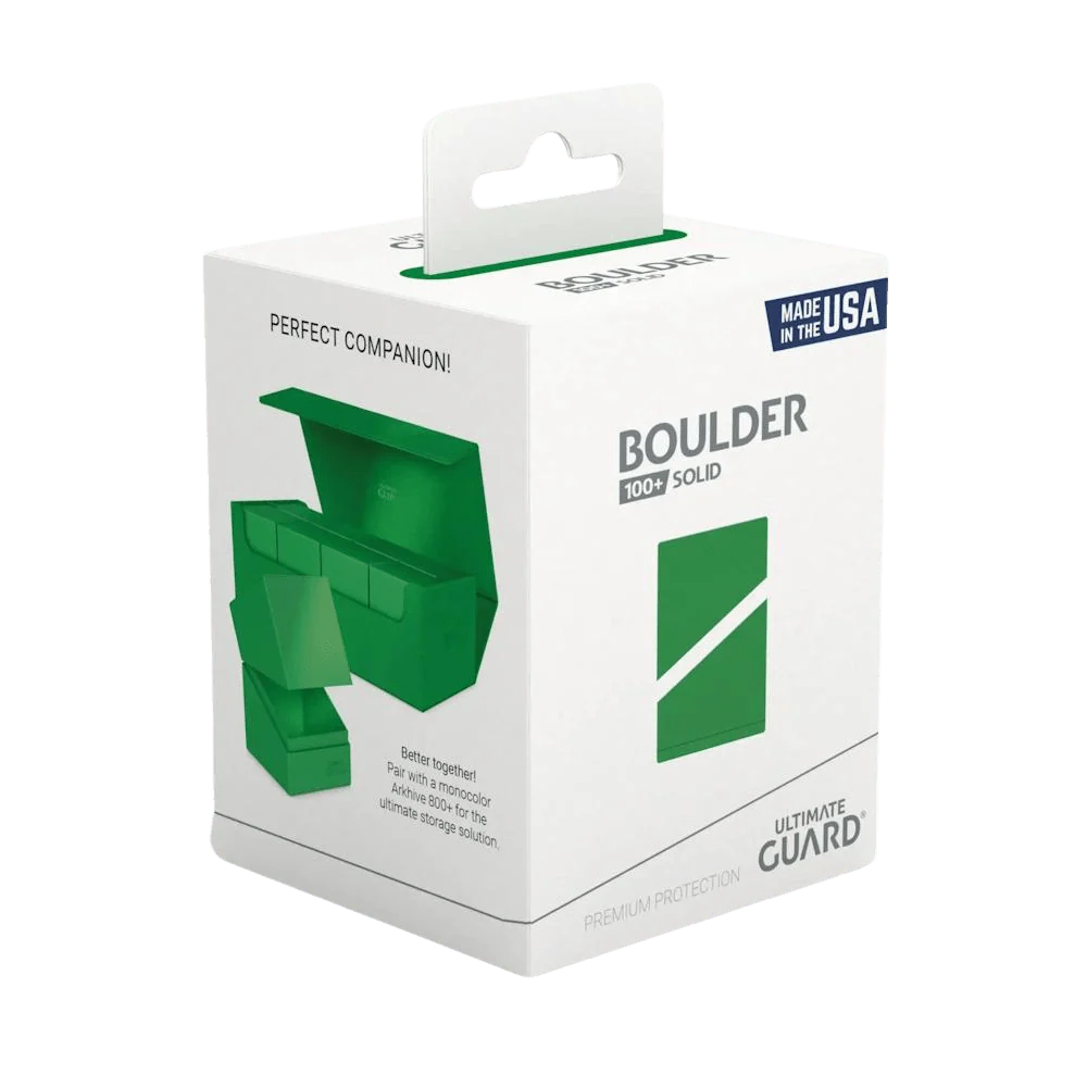 Ultimate Guard Solid Boulder 100+: Green