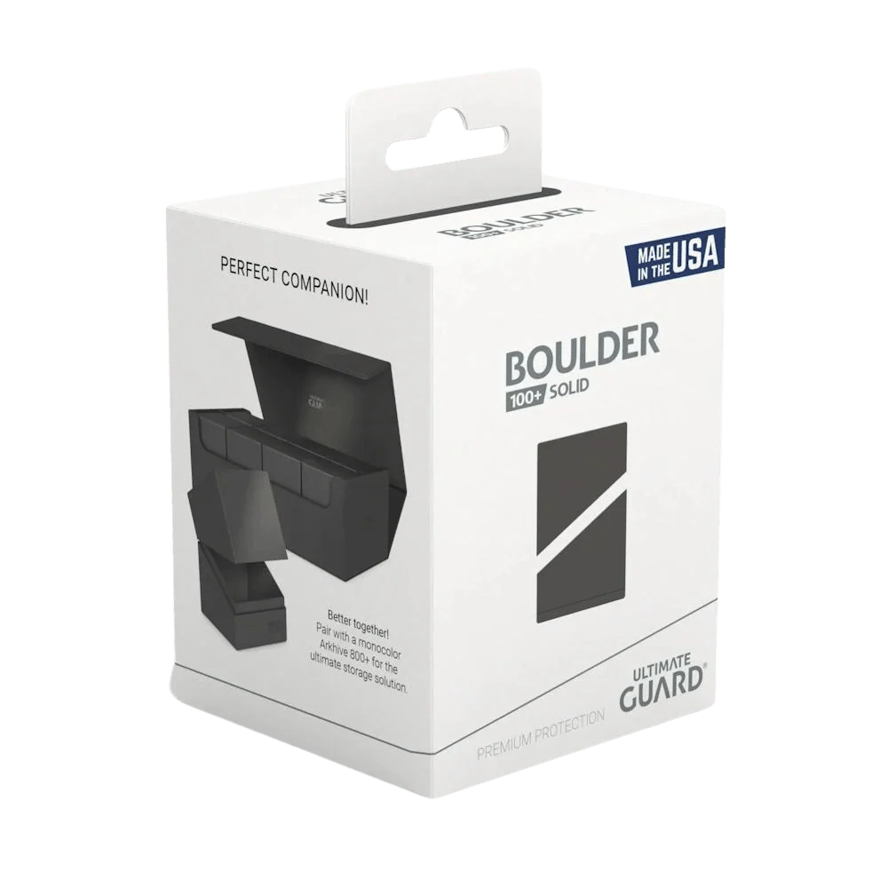 Ultimate Guard Solid Boulder 100+: Grey