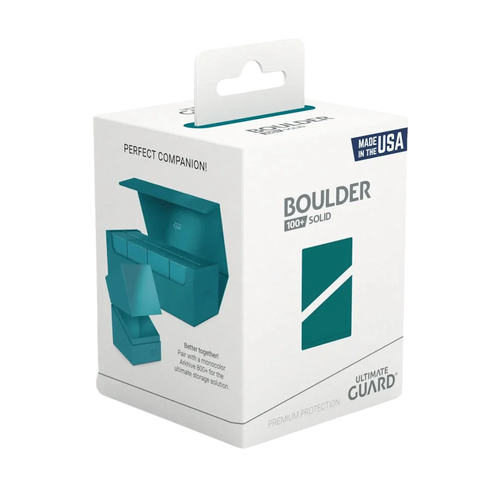Ultimate Guard Solid Boulder 100+: Petrol