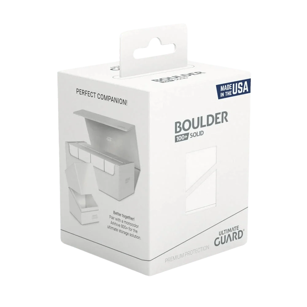 Ultimate Guard Solid Boulder 100+: White
