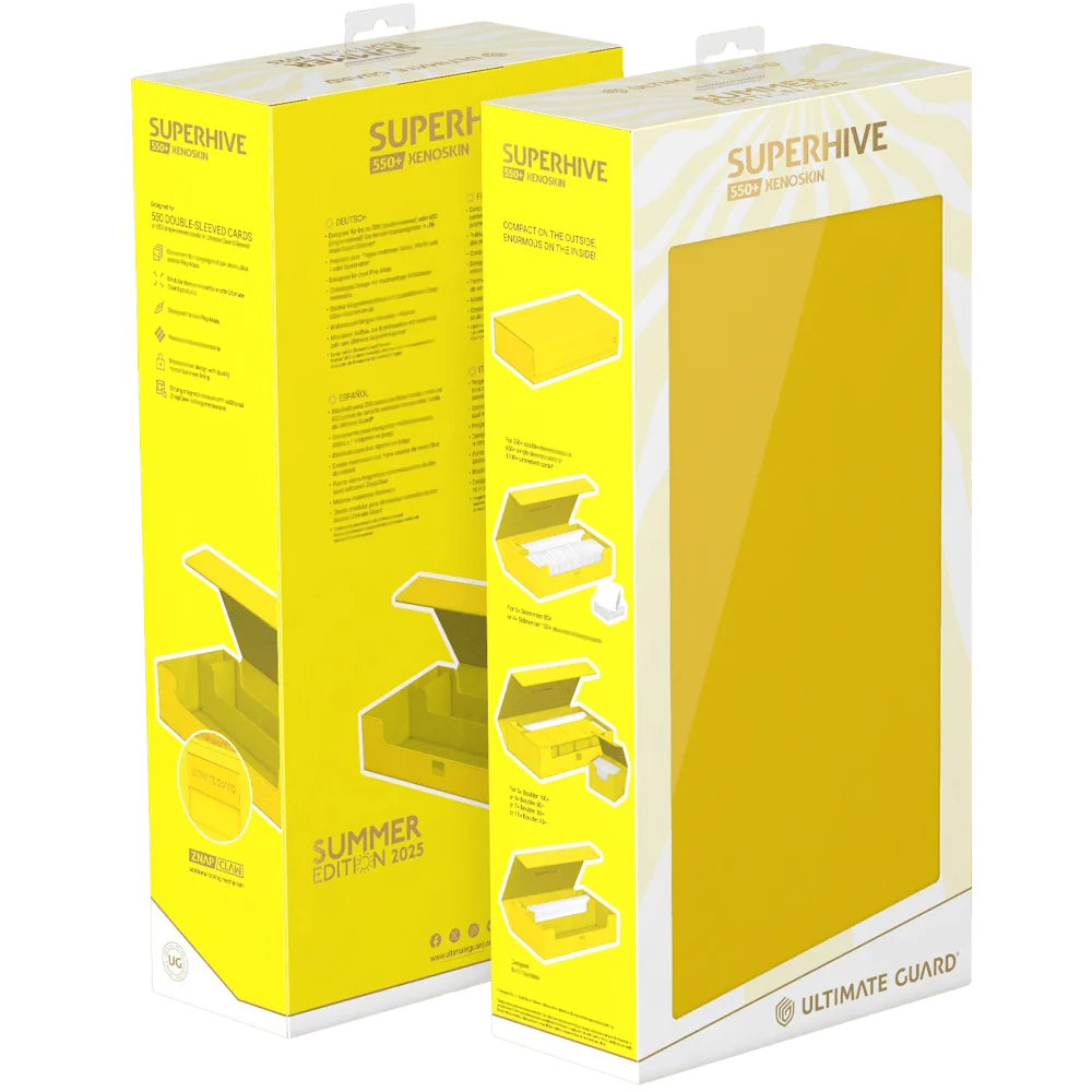 Ultimate Guard Superhive Xenoskin 550+: Summer Edition 2025 - Dandelion