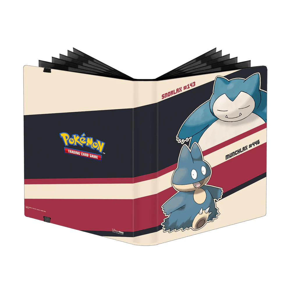 Ultra Pro 9-Pocket PRO-Binder: Snorlax and Munchlax