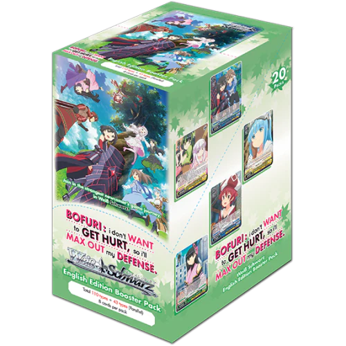 Weiss Schwarz - BOFURI: I Don’t Want to Get Hurt, so I’ll Max Out My Defense Booster Box