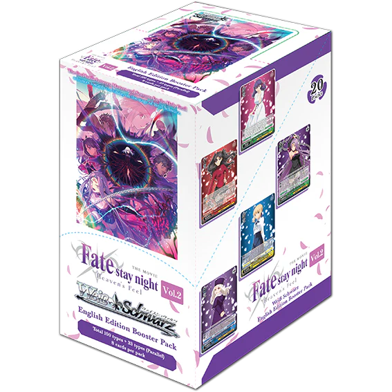 Weiss Schwarz - Fate/Stay night [Heaven’s Feel] Vol. 2 Booster Box