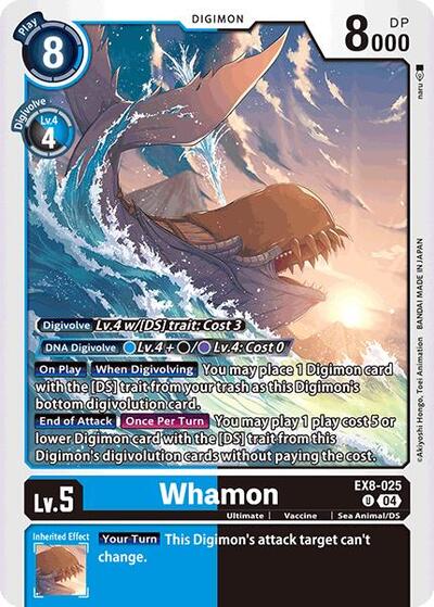 Whamon (#EX8-025 U) (Chain of Liberation)