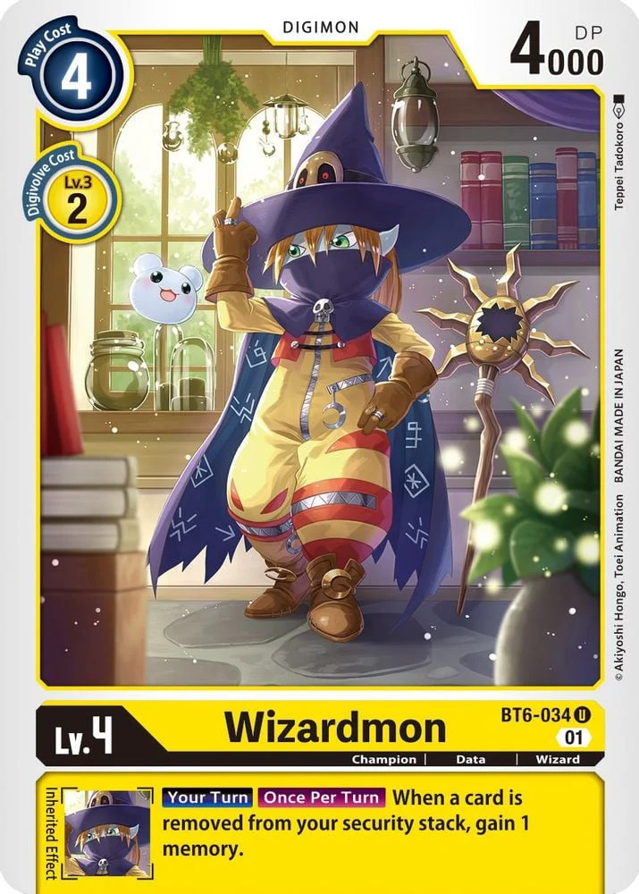 Wizardmon (#BT6-034 U) (Double Diamond) Near Mint